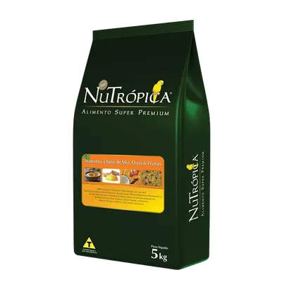 Ração Nutrópica Farinhada Mel, Ovos e Frutas