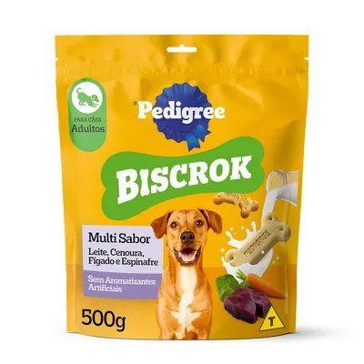 Biscoito Pedigree Biscrok para Cães Adultos Multi
