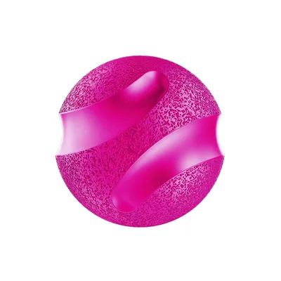 Brinquedo Bola Maciça Slim Ball Stark Pet Rosa