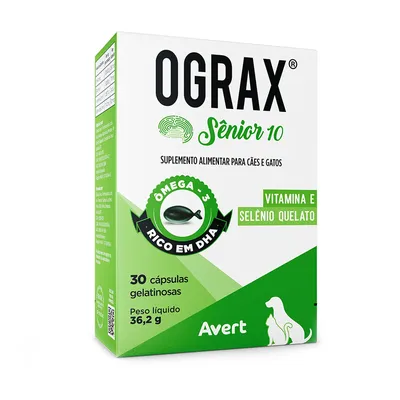 Ograx Sênior 10 Suplemento Alimentar