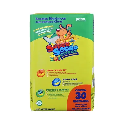 Tapete Higiênico Super Secão Citrus 80x60cm