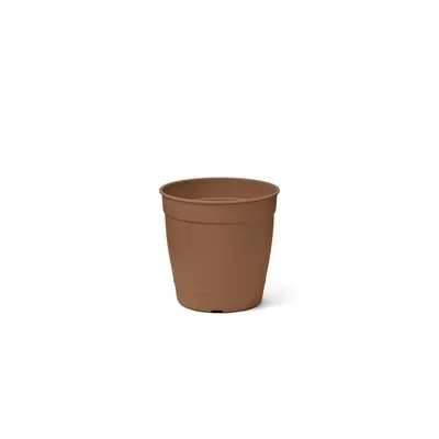 Vaso Aquarela Cilíndrico Nutriplan Marrom Nozes