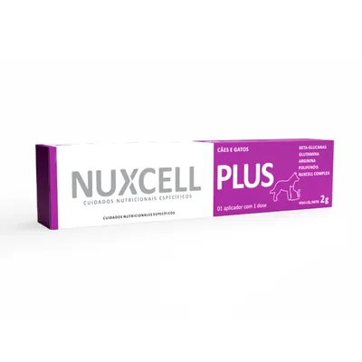 Suplemento Nuxcell Plus para Cães e Gatos