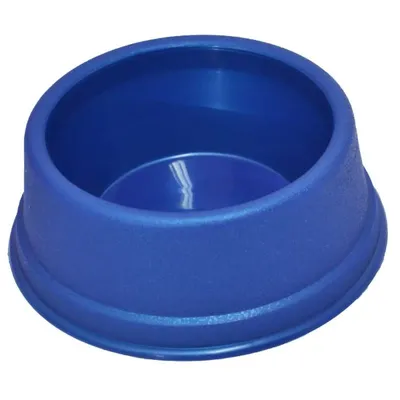 Comedouro Plástico Cães Azul Triton Dog