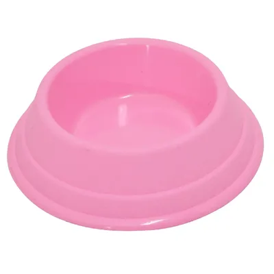 Comedouro Plástico Gatos Rosa Triton Dog