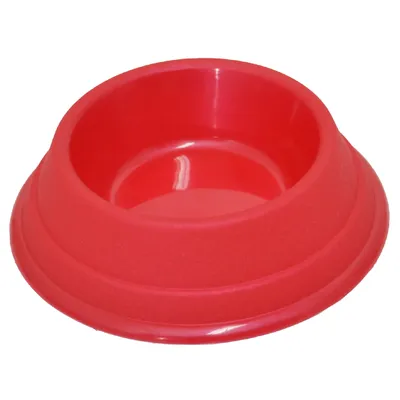 Comedouro Plástico Gatos Vermelho Triton Dog