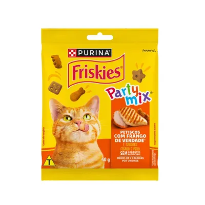 Petisco Friskies Party Mix Frango