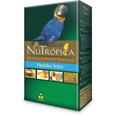 Papinha para Araras Super Premium Nutrópica