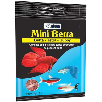 Ração Mini Betta para Peixes Ornamentais Alcon
