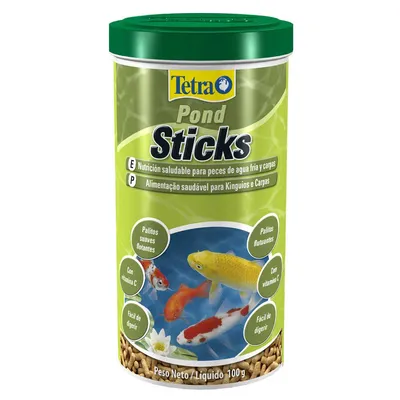 Ração Pond Sticks para Kinguios e Carpas Tetra