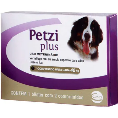 Vermífugo Petzi Plus 2,8g Ceva