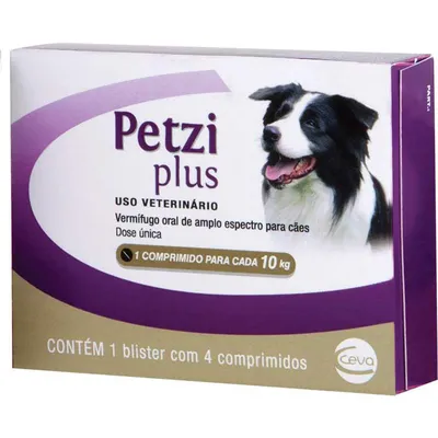 Vermífugo Petzi Plus 700mg Ceva