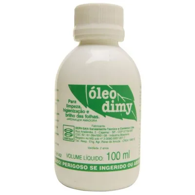 Óleo Dimy para Limpeza Folicular