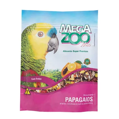 Ração para Papagaio Mix Megazoo