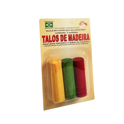 Brinquedo para Roedores Talos de Madeira PetPira