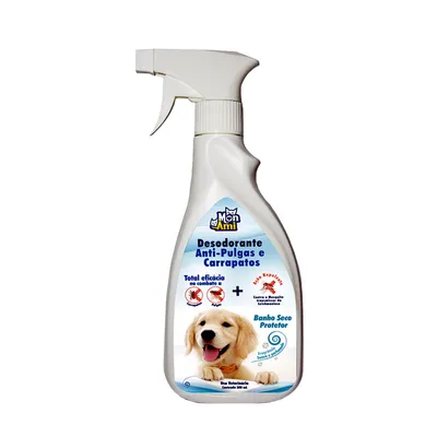 Desodorante Antipulgas e Carrapatos Cães Mon Ami
