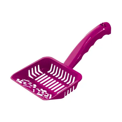 Pá Higiênica Plástica Furacão Pet Rosa