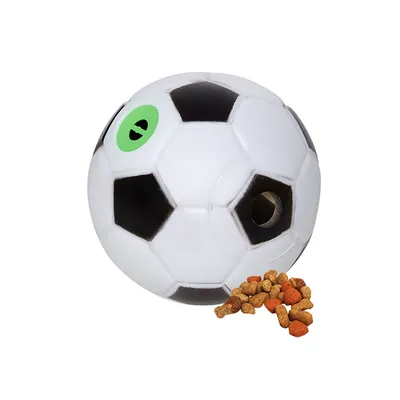 Bola Futebol com Som Branca e Preta HomePet