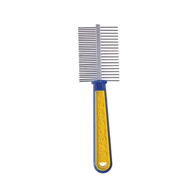 Pente Duplo Cabo Plástico 49 Dentes HomePet