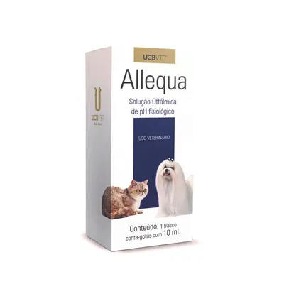 Colírio para Cachorros e Gatos Allequa UCB Vet