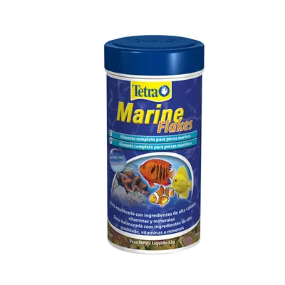 Ração Marine Flakes para Peixes Marinhos Tetra