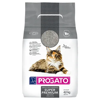 Granulado Higiênico Aglomerado ProGato Super Premium