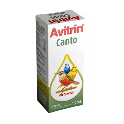 Avitrin Canto Coveli para Pássaros