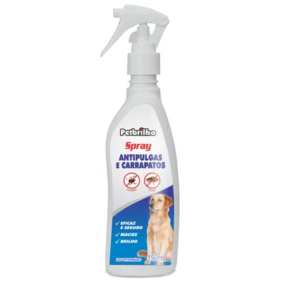 Spray Antipulgas e Carrapatos Petbrilho