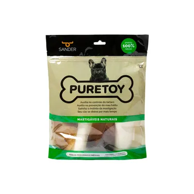 Kit Mastigável Cães Raças Pequena Pure Toy