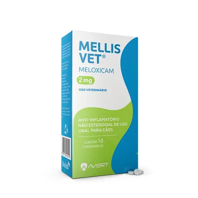 Mellis Vet 2mg Anti-inflamatório para Cães