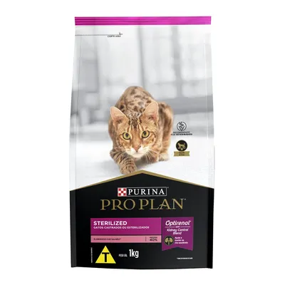 Ração Pro Plan Gatos Castrados Salmão