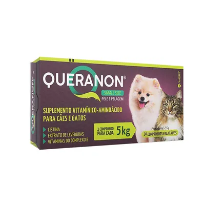 Suplemento Queranon para Cães e Gatos Small Size