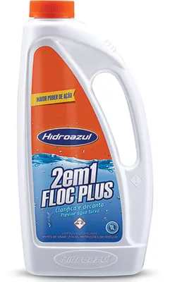 Floc Plus 2 em 1 Hidroazul para Piscina