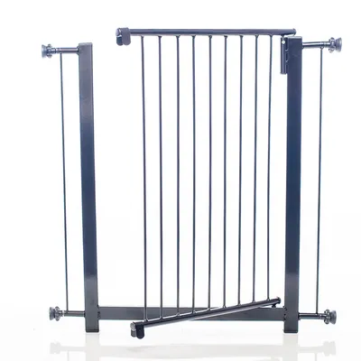 Portão Clássico Plus Grade Porta 80cm NF Pet Preto