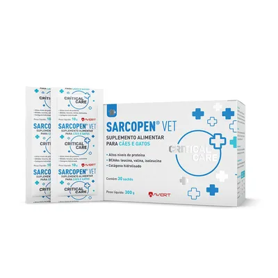 Suplemento Alimentar Sarcopen Vet Cães e Gatos Avert