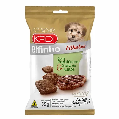 Bifinho Cães Filhotes Carne Kadi