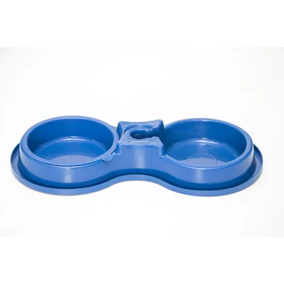 Comedouro e Bebedouro Garrafa Pet Azul Alvorada