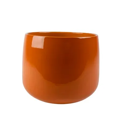 Vaso Bretagne Cerâmica Ts Brasil Cognac