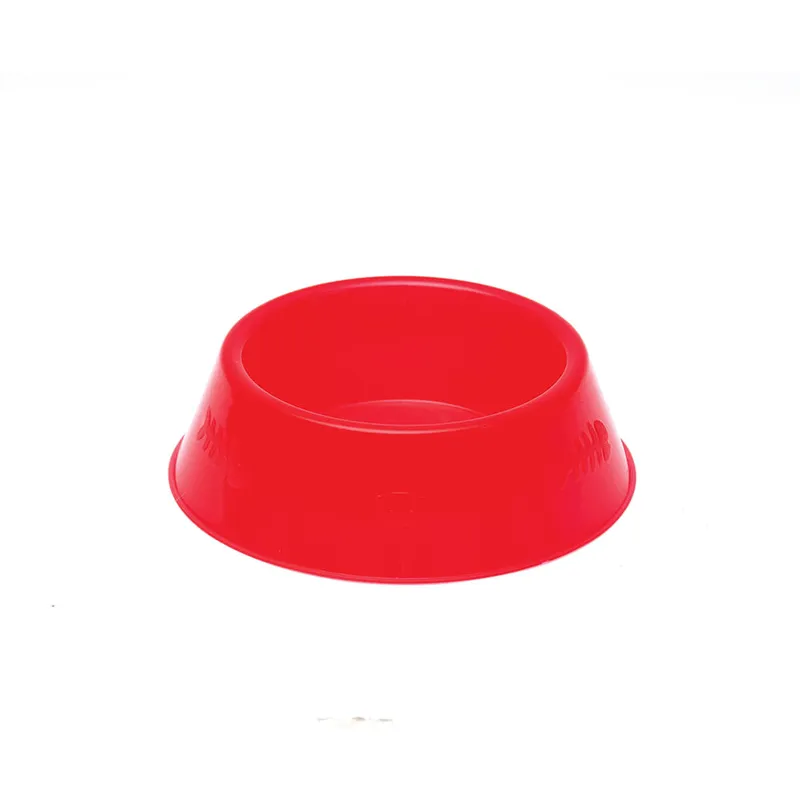 Comedouro Plástico para Gato Tudo Pet Vermelho