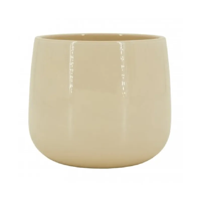 Vaso Bretagne Cerâmica Ts Brasil Marfim