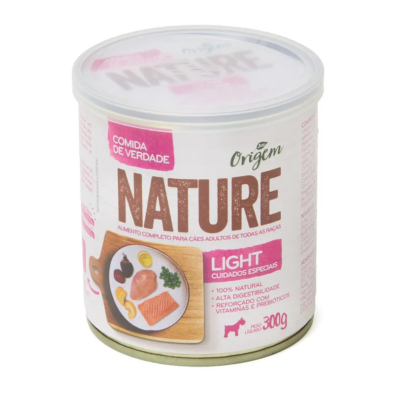 Ração Úmida Origem Nature Cães Adultos Light