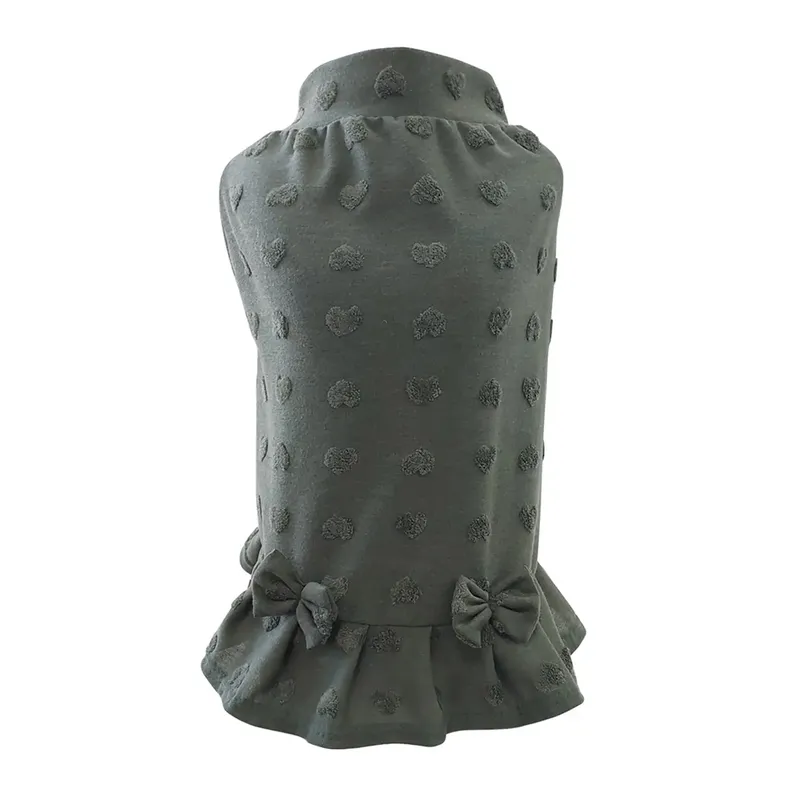 Vestido Coração Verde Fábrica Pet
