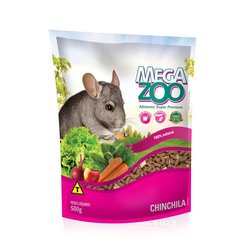 Ração Extrusada para Chinchila Megazoo
