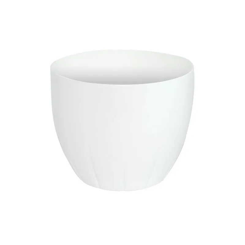 Cachepô Bojudo Plástico Branco